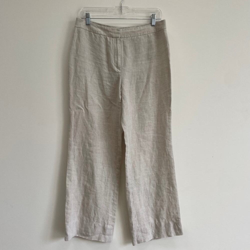 Brooks Brothers 100% Linen Chino Summer Pants Trousers Caroline Fit 8